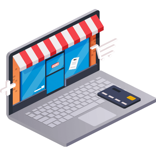 صورة لخدمة انشاء وتصميم المتاجر الالكترونية