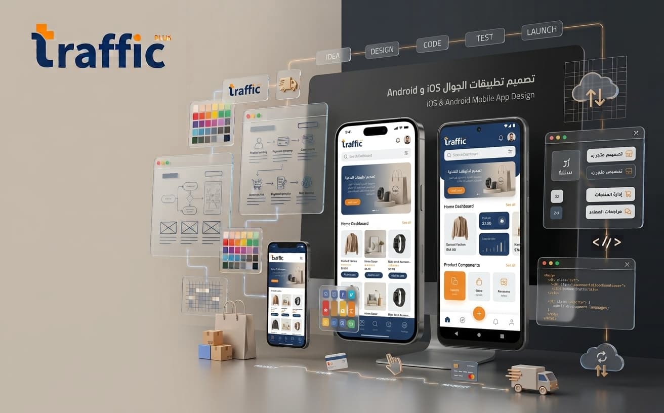 تصميم تطبيقات الجوال iOS و Android